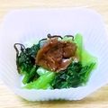 ちぃ兄やん's cooksnap of when they made 小松菜の梅肉昆布和え.