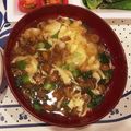 tifa2chan's cooksnap of when they made ふんわり卵のなめこスープ.
