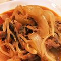 しずく８'s cooksnap of when they made 豚肉玉ねぎもやしのマイルドケチャ炒め★.
