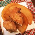 snam's cooksnap of when they made 圧力鍋使用！時短で簡単ブリ大根♡.