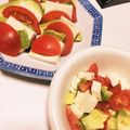 ☆あきの☆'s cooksnap of when they made ヘルシー豆腐トマトアボカドのカプレーゼ風.