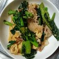 フルーツ大好き❤'s cooksnap of when they made のらぼう菜の炒め物.