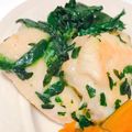 かんな＞＜'s cooksnap of when they made ほうれん草と鶏胸肉のオイマヨ炒め.