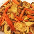 とむ子。's cooksnap of when they made 鶏肉とエリンギのバター醤油炒め♡.