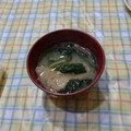 ラリー＆サラ's cooksnap of when they made ほうれん草と油揚げの味噌汁.