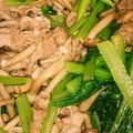 kumachan2007's cooksnap of when they made 小松菜と豚肉の煮浸し.