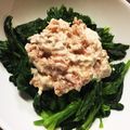 borsch's cooksnap of when they made やみつき！ツナマヨほうれん草.