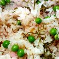 mayowasabi's cooksnap of when they made 簡単大切な母に桜香る豆ご飯美味しく栄養を.