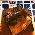 クックQIKAJ0☆'s cooksnap of when they made 鯖の味噌煮.