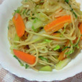 有希-yuki-'s cooksnap of when they made 塩しょうゆ焼きそば.