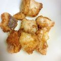 ぽちこ（マイ）'s cooksnap of when they made ダシダde味付け♪たこの唐揚げ.
