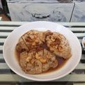 クックQ790B5☆'s cooksnap of when they made ガーリックバター醤油deポークソテー♪.