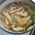 まさにこ's cooksnap of when they made 具だくさん＊中華肉野菜スープ＊.