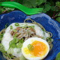 もりあん農園's cooksnap of when they made とろりんちょ♡納豆なめこ蕎麦(温)♡.