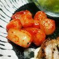 京ん家's cooksnap of when they made お手軽！らっきょキムチ.