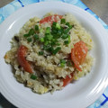 七色ワクチン's cooksnap of when they made トマトの和風白だしリゾット.