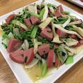 クックパッドごはん部's cooksnap of when they made 水菜とエリンギのサラダ.