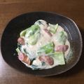 ♡ほっこ♡'s cooksnap of when they made チンゲン菜のクリーム煮.