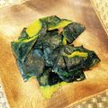 まやチャン's cooksnap of when they made 南瓜の皮チップ☆.