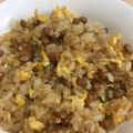 クックD17PMV☆'s cooksnap of when they made 簡単、ささっと納豆チャーハン.
