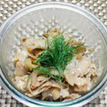 mihotti33's cooksnap of when they made 姫皮のぴりっと一味唐辛子マヨ炒め.