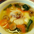 Chaporo's cooksnap of when they made 鱈のポワレ☆野菜ときのこのスープ仕立て.
