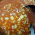 リンゴぐま's cooksnap of when they made 温スープ♨圧力鍋de時短ミネストローネ♪.