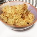 mi6168's cooksnap of when they made 余ったお餅で!おこわ風カニ缶炊き込みご飯.