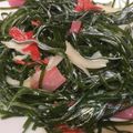 元インド在住ママ's cooksnap of when they made 調味料2つ！細切り昆布のカニカマサラダ.