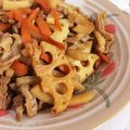 小ｼR's cooksnap of when they made 簡単◎蓮根の洋風きんぴらカレー風味.