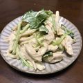 30さん's cooksnap of when they made 新玉ねぎ・鶏肉・みつばの和え物.