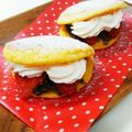 あゆか☺︎'s cooksnap of when they made ふんわり柔らか♪苺どら焼き＆どら焼き.