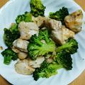 kako_rs's cooksnap of when they made とり胸肉とブロッコリーの簡単炒めもの.