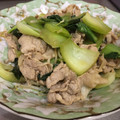 Stacieee's cooksnap of when they made モヤシと青梗菜のオイスターソース炒め.