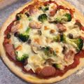 うめぼしこんぶ's cooksnap of when they made カリッ、フワッな手作りピザ生地.
