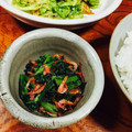 なおミール's cooksnap of when they made 春菊の塩炒め.