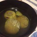 くっくまん☆'s cooksnap of when they made 茄子のコンソメスープ.