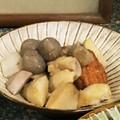 藍にゃん's cooksnap of when they made 白だしで簡単に。里芋とこんにゃくの煮物.