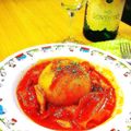ｽｲｰﾂ大好きサヤ's cooksnap of when they made まるごと新玉ねぎの肉詰め★トマトソース煮.