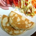 korine's cooksnap of when they made ふわふわパンケーキ☆ホットケーキ粉で.
