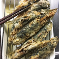 nudist's cooksnap of when they made お子ちゃまアジ★から揚げカレー風味.