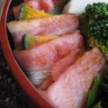 そらら82's cooksnap of when they made かぼちゃのベーコン巻き.