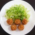 Ｓらん's cooksnap of when they made 揚げない☆カツ～豚こま肉～.