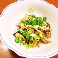 ズズピー's cooksnap of when they made 鶏ささみとしいたけの和風ねぎマヨ.