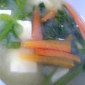 まな姫's cooksnap of when they made 菜の花の味噌汁.
