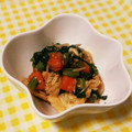 きぃ☆ちゃん's cooksnap of when they made ・トマトと小松菜と油揚げのサラダ・.