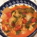Sat2513's cooksnap of when they made 白菜とトマトのミニスープ.