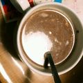 ふたは＊'s cooksnap of when they made ホットミルクでHOTショコラ♡.