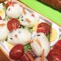 nyuzky38's cooksnap of when they made ポテサラうさぎ.