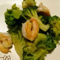 小さいお豆さん's cooksnap of when they made ブロッコリーとエビのオリーブオイル炒め.
